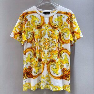 Versace Baroque Print Short Sleeve
